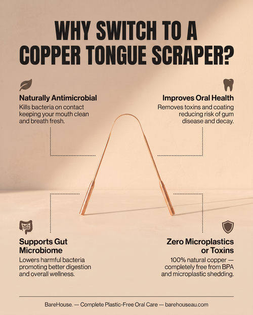 Copper Tongue scraper