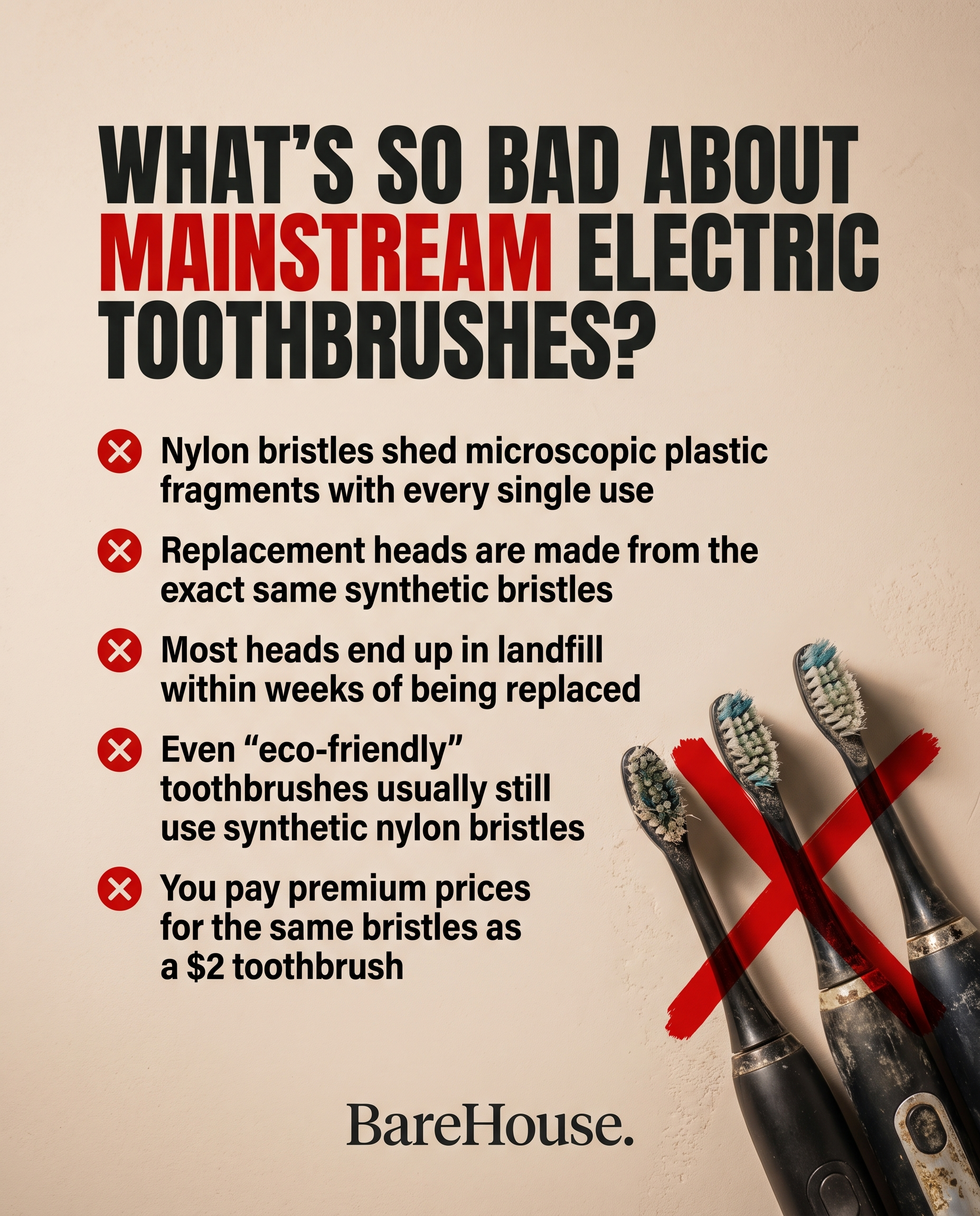 BareHouse. EcoLectric Bamboo Toothbrush