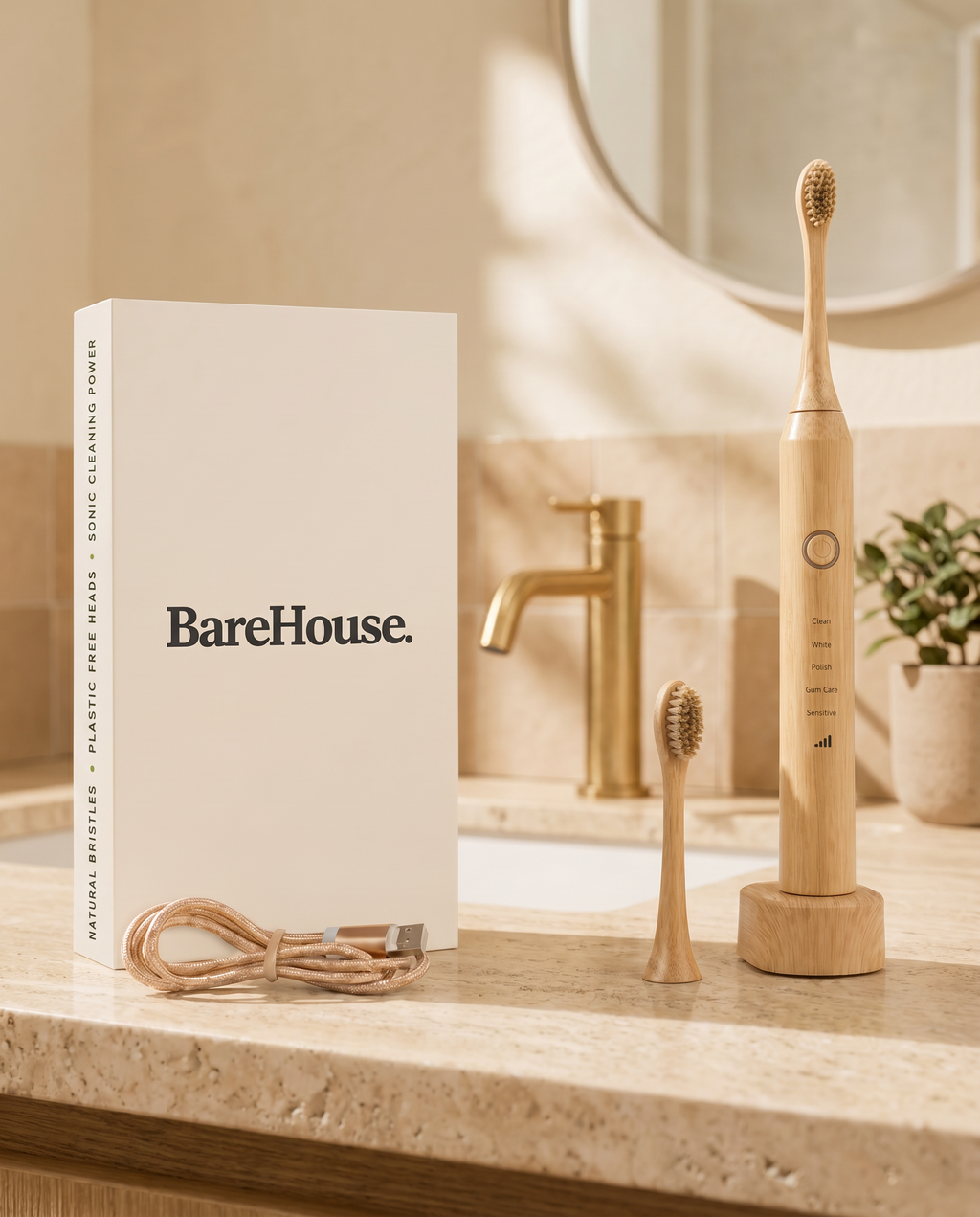 BareHouse. EcoLectric Bamboo Toothbrush