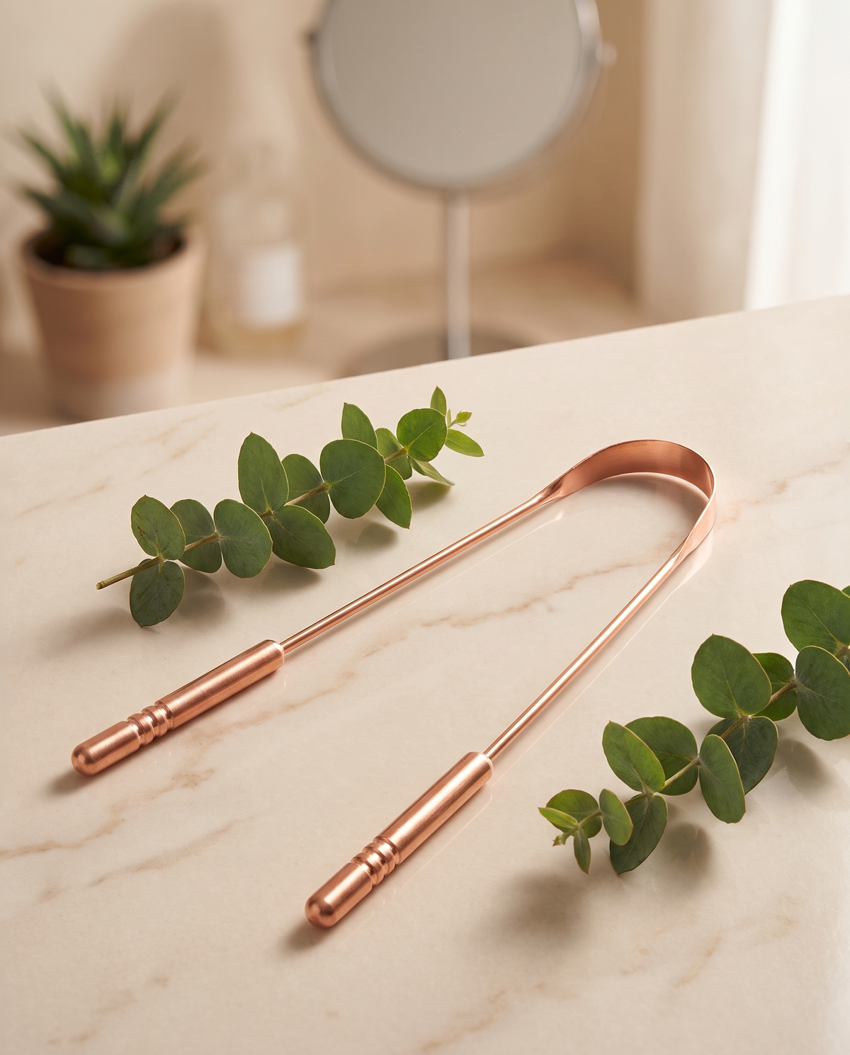 Copper Tongue scraper