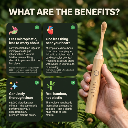 BareHouse - EcoLectric Bamboo Toothbrush